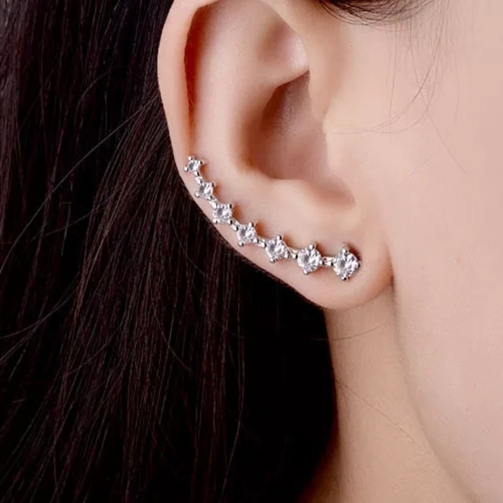 ❣925 sterling silver earring❣❣ - Picture 2 of 5